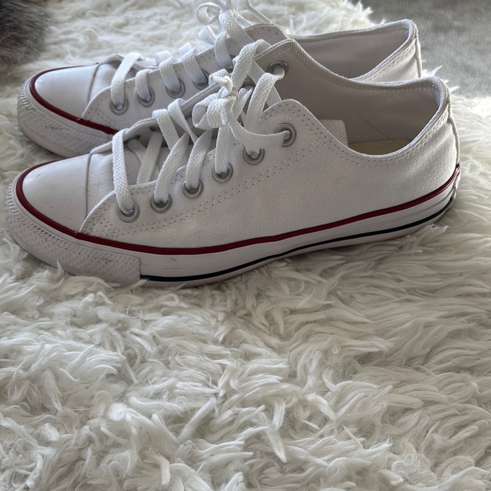 Classic White Kids Sneakers